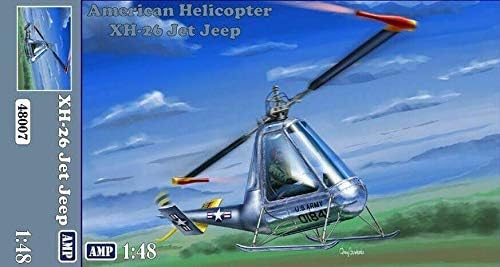 AMP 48-007 - 1/48 - Helicóptero Americano XH -26 Jato Modelo de Modelo