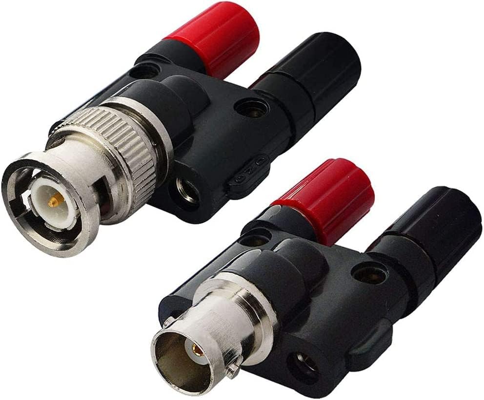 THSINDE BNC KITS 4 TIPO BNC MEMINO MEMINO A 2X 4MM DUTO BANANA FEMAN MECHER SOCKENT POST POST RF Coaxial Coaxial Connector BNC