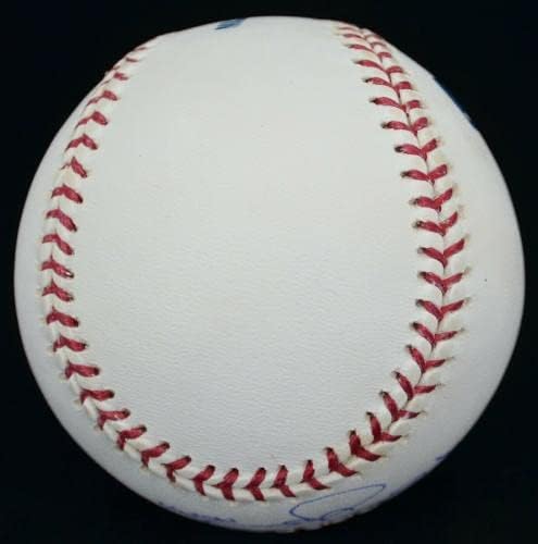 Robin Yount HOF 99 assinado autografado OML Baseball JSA COA JJ85608 - Bolalls autografados
