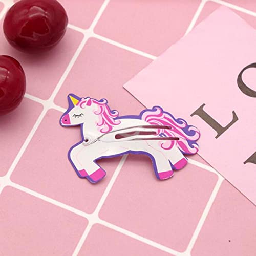 LIGHTGOAD CLIPES DE CABELO DE BEBÊ, 20 PCS CABELO COLORIA BARRETTE FLORAL/FRUTAS/LEGÁTICOS/ANIMENTOS METAL METAL