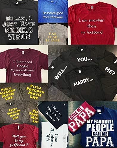 Camisetas personalizadas Frente e Back Adicione seu texto Ultra Soft for Men & Women Cotton Tir