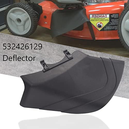 Deckman 532426129 Defletor, compatível com Husqvarna/Craftsman 22 Mowers de gramado - substitui 419942x428 419942x418