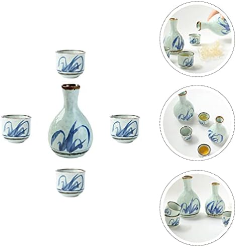 Conjunto de presentes de Martini Toyvian 1 Conjunto japonês Conjunto de porcelana Sake Cuple