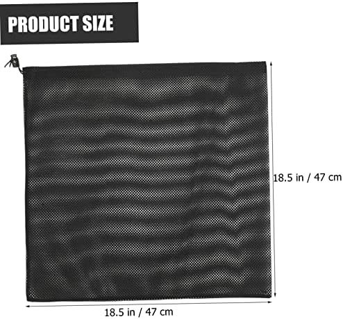 Hanabass Pond Water Pool Acessório Filtração Mesh Biofilters Bolsa Bolsa Sacos de bomba Filtro Filtro de aquário preto