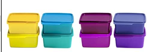 Recipiente de geladeira Tupperware Square Keep TAB 500ml 6pc