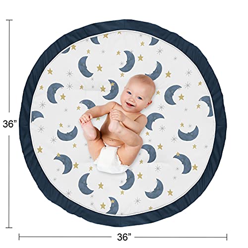 Sweet JoJo Designs Moon e Star Boy ou menina Baby PlayMat Tummy Time Infant Play tape