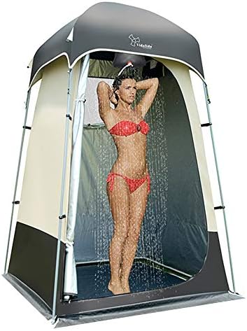 Tent de chuveiro ao ar livre troca de abrigos de acampamento portátil de privacidade