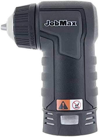 Ridgid JobMax R8223402 12 V ION LITHIUR ION 3/8 polegadas Frill / Driver Angule reto ajustável Adaptador de cabeça para várias