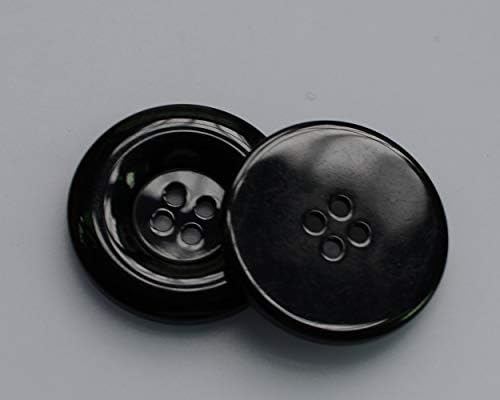 Lyracces lotes de atacado 8pcs Extra grande grande largura de largura Fixadores de resina Flatback Buttons 50mm 1,97 polegadas