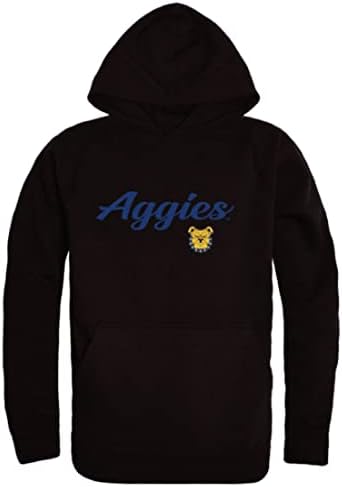 W República da Carolina do Norte A&T Universidade Estadual Aggies Scripts Fleece Hoodie Sweetshirts