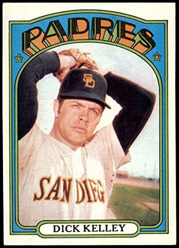 1972 Topps 412 Dick Kelley San Diego Padres Ex+ Padres