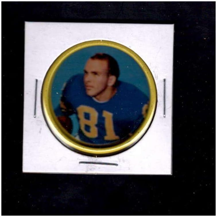 46 Carroll Dale - 1962 Salada Coins Futebol Cards classificados NM - NFL Fotomints and Coins
