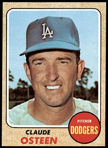 1968 Topps 440 Claude Osteen Los Angeles Dodgers NM/MT Dodgers