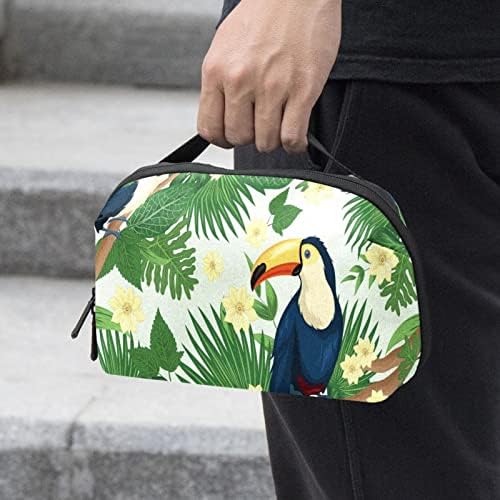 Bolsa de organizador eletrônico portátil Bolsa Bolsa Tropical Natura