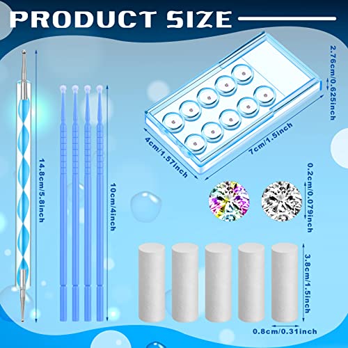 61 PCS Kit de gemas de dente dentes de dentes diy jóias dentes odontológicos jóias de dentes refletidos kit de diamantes ornamentos