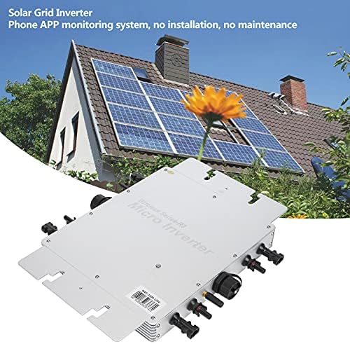 Micro inversor WVC-1200, sistema de geração de energia fotovoltaica de inversor solar ondas seno