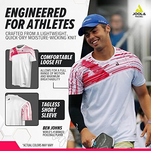 Camisa de pickleball de Ben Johns Johns, de Joola Men Johns