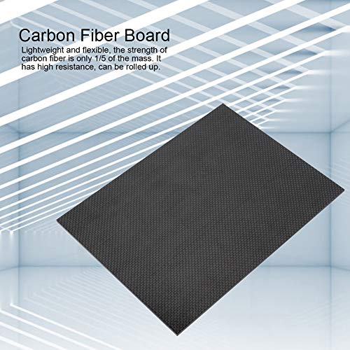 Placa de fibra de carbono com sarja de alta dureza com superfície brilhante brilhante, pode corroer o sal alcalino ácido
