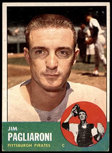 1963 Topps 159 Jim Pagliaroni Pittsburgh Pirates VG/Ex Pirates