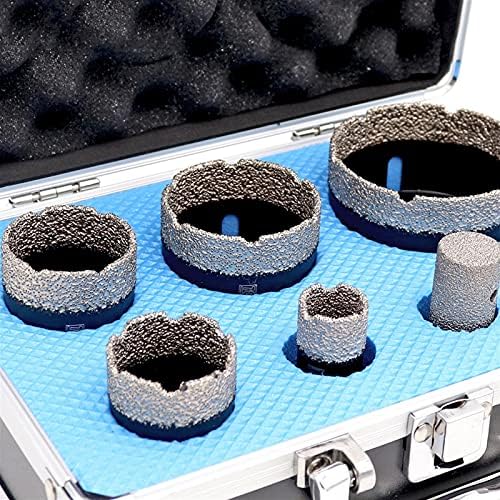 Mountain Men Diamond Drill 1set/7pcs em caixa Furso de diamante Cutter broca Bits Core Sets M14 Cthread Hole serra