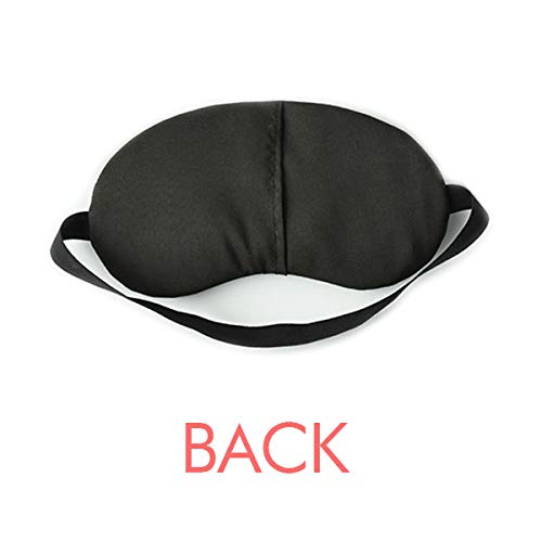 Música branca Quaver Notas Black Sleep Eye Shield Soft Night Blindfold Shade Cover