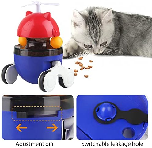 Pet Slow alimentador de gato Distribuidor de gato Toy Toy Cat Dog interativo Treinamento de QI Bola Bola Funny Funny