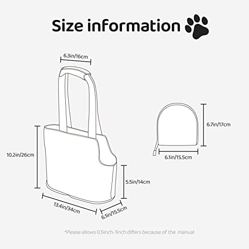 Bolsa de manuseio de mão-de-pet de pet-sager de face macia para o eguito-eguito-angrim -kh portátil portátil cão/gato bolsa de