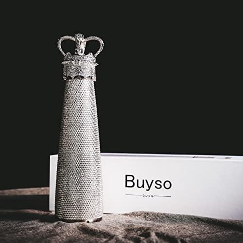 BuySo Luxury Bling Water Bottle Rhinestone Diamond Water Bottle Reutilable Isolle Isolless Stainless Bling Premium