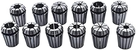 Tinvhy 12-pack ER25 Spring Cumlet Set para Máquina de gravura de torno de moagem CNC