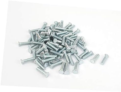 X-DREE M3X12MM CABEÇA DE FLOÇÃO PLATENHO DE ZINCA AUTO CLIENCIDO DE ANES DE ESQUINTO DE FREMENER 100PCS (M3X12MM CABEZA DE DESCARGA