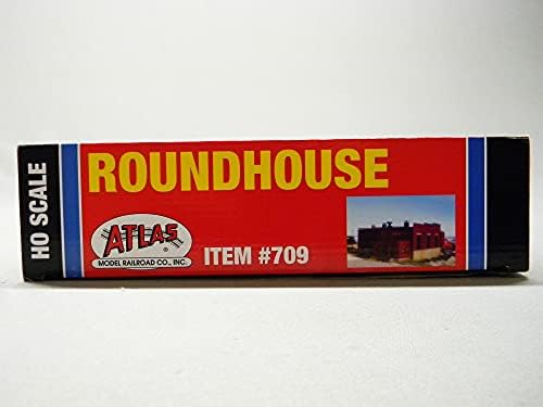 Roundhouse 3-Stall Kit Ho Scale Atlas Trains
