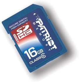 16 GB SDHC Classe de alta velocidade 6 Cartão de memória para Panasonic HDC -HS100 Caporder de alta capacidade digital