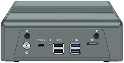 Hunsn Micro Firewall Appliance, Mini PC, Opnsense, VPN, Router PC, AMD Ryzen 7 5825U, RJ11a, 4 x Intel 2.5GBE I226-V LAN, Tipo-C, TF,