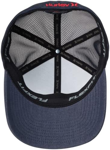 Chapéu masculino Hurley - Icon Flag Mesh Stretch equipado Trucker Cap