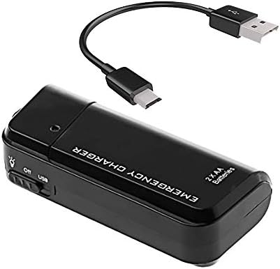 SUCCEST4SPORT Portátil AA Carregador de viagens de bateria trabalha para LG H932 e Recharger de emergência com luz