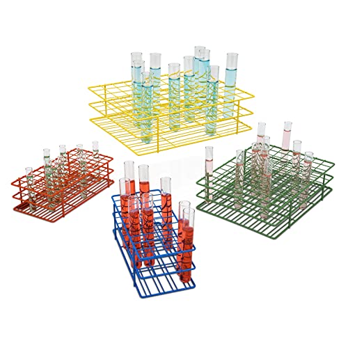 SP BEL-ART POXYGRID TOUS TUBE RACK; Para tubos de 16 a 20 mm, 80 lugares, azul