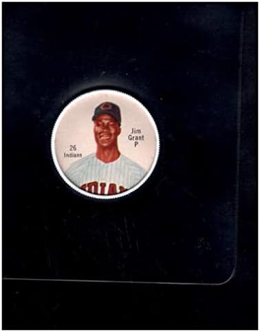 26 Jim Grant - 1962 Salada Coins Baseball Cards classificou NM+ - MLB Fotomints and Coins