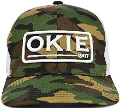 Okie OG Banner Script Trucker Snapback Ajusta Snapback