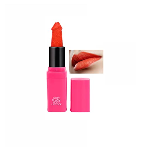 Funny Lipstick Cabeça Cabeça Criativa Cabeça Matte Veluda Lip Blus