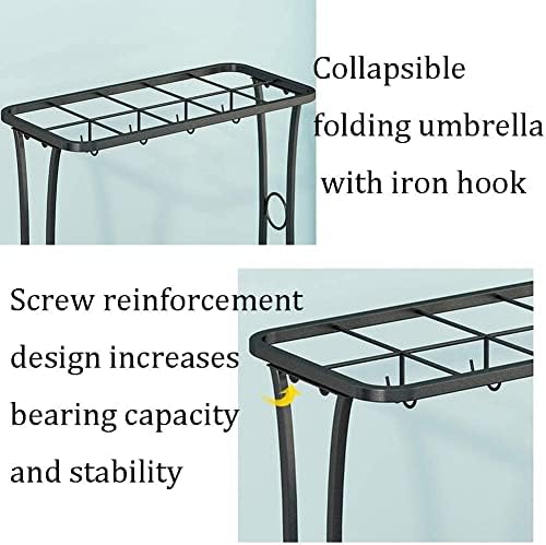 Stand para guarda-chuva Xhalery, suporte de guarda-chuva, guarda-chuva de guarda