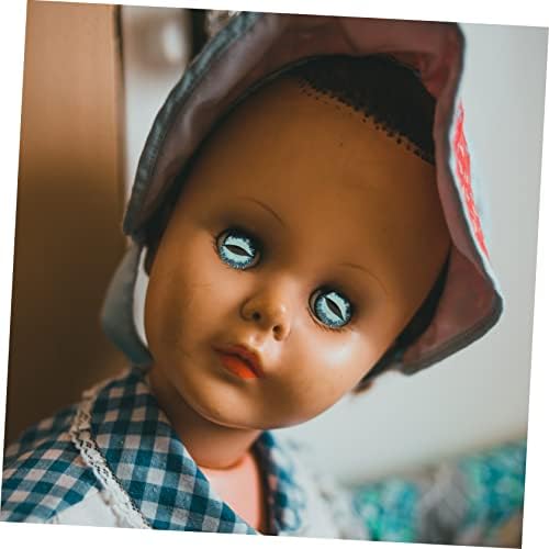 Tehaux 100pcs Olhos de vidro MUñecos de peluche DIY artesanato gabys boneca de vidro olhos artesanato de vidro redondo