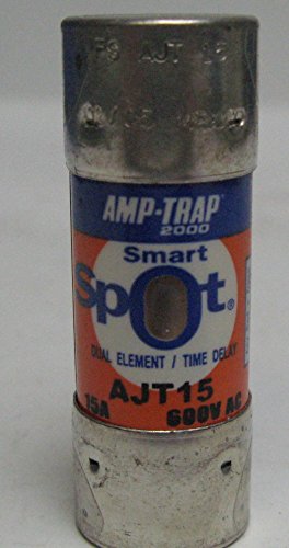 FERRAZ SHAWMUT AJT15 AMP TRAP DULEMENTO TEMPO DE TEMPO DE TEMPO DE TEMPO FUSE 15 amp 600V