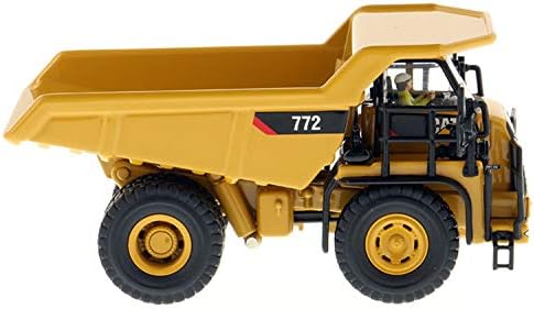 Para CAT 772 Mining Dump Truck 1/50 Modelo de Diecast Terming de carro acabado
