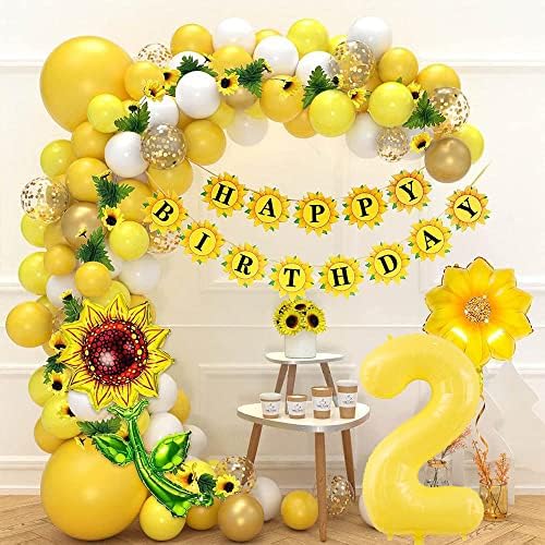 Número amarelo de 40 polegadas Balão grande hélio Mylar Balloons para 2º 21º aniversário decorações de festas