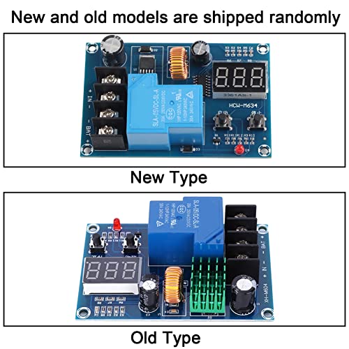 Placa de proteção, DC 6-60V Bateria Charger Control Module Armazenamento de lítio Placa de proteção contra chaves de bateria Modelo