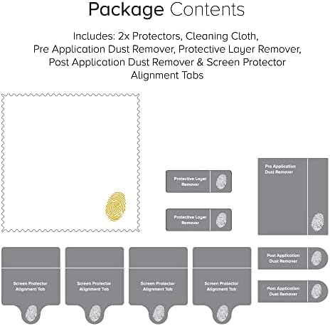 Celicious Matte Anti-Glare Protector Film Compatível com Fujitsu Display P24-9 TE [pacote de 2]