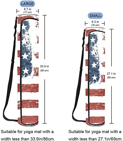 Grunge American Flag Yoga tape