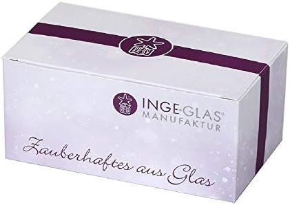 Inge Glas Pickle Merry Pickles 10018S015 IgM German Blown Glass Christmas Ornament