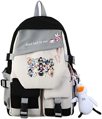 Isaikoy Anime Kill la Kill Backpack ombro Bag Bookbag Student School Bag Daypack Satchel D5