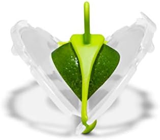 DreamFarm Savel | Alimentos seguros e flexíveis de fruta e armazenamento de vegetais flexíveis | Claro e verde
